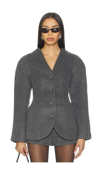 Astr Ada Jacket In Gray