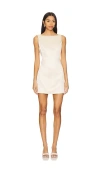 Astr Alisanne A-line Mini Dress In Cream In Cream