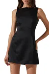 Astr The Label Alisanne Minidress In Black