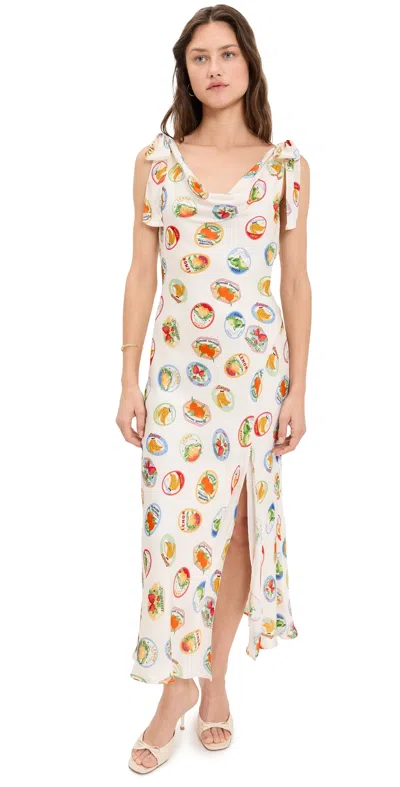 Astr Allexina Dress Ivory Fruit Cocktail