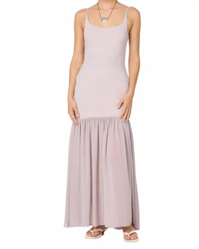 Astr Aloyse Skirt In Dusty Lavender In Yellow