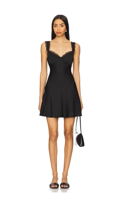 Astr Alva Mini Dress In Black