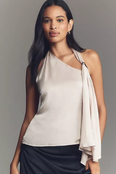 Astr Alyx One-shoulder Top In White
