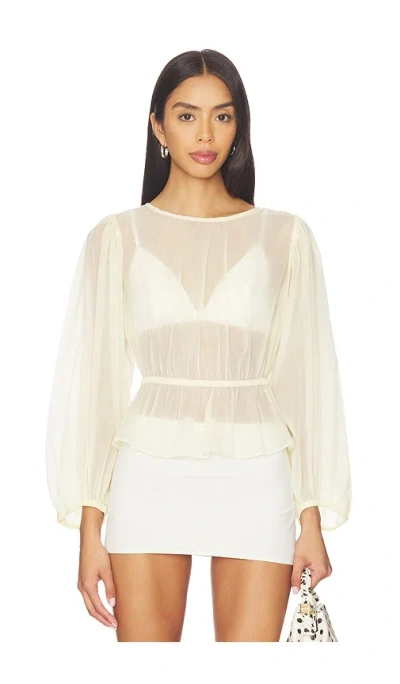 Astr Amie Top In White