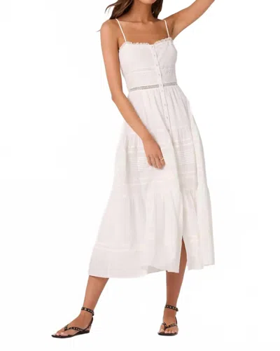 Astr Annabel Dress In White