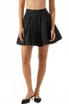 Astr Antheia Mini Skirt In Black In Black