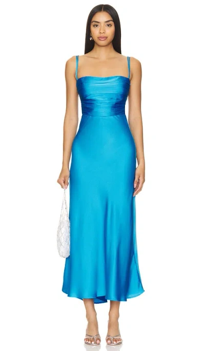 Astr Antlia Dress In Teal