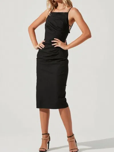 Astr Armona Dress In Black