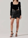 Astr Ashbury Top In Black In Black