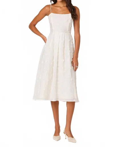 Astr Avani Dress In Cream In White