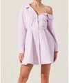 Astr Aveni Dress In Lilac