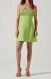 Astr Avocado Dress In Green In Green