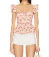 Astr Baylin Top In Pink