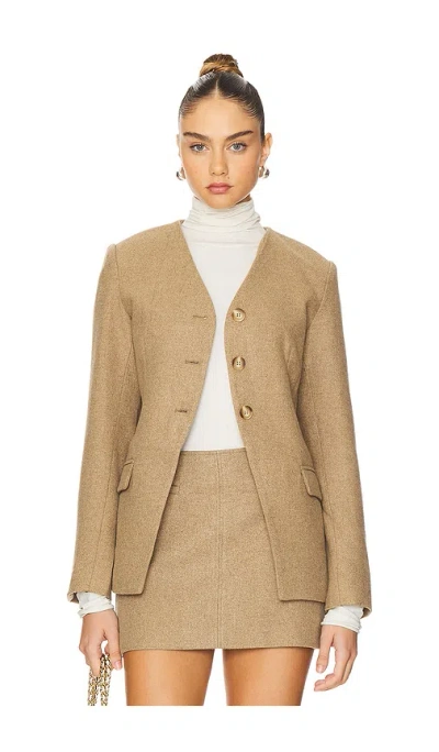 Astr Bellmere Jacket In Beige
