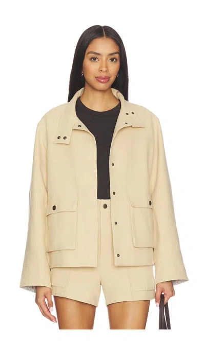 Astr Beron Jacket In Neutral