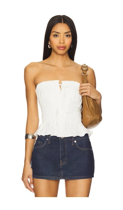 Astr Biffy Top In White