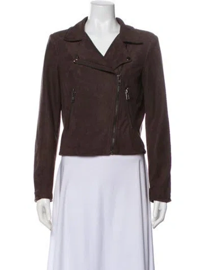 Pre-owned Astr Biker Jacket In Gray