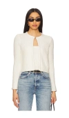 Astr Blaise Cardigan Set In Cream In Cream