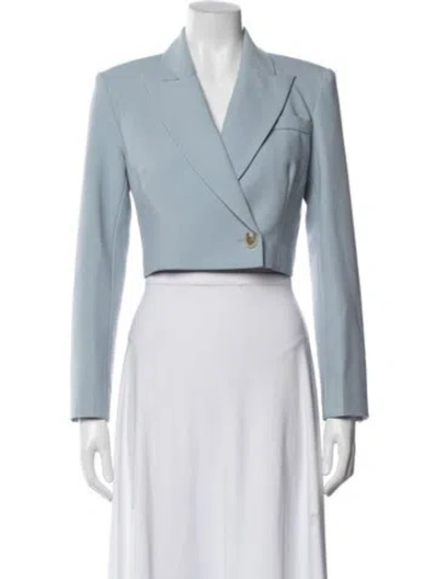 Pre-owned Astr Blazer In Blue