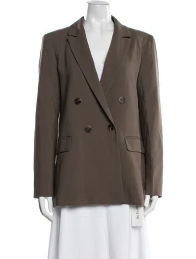 Pre-owned Astr Blazer In Brown
