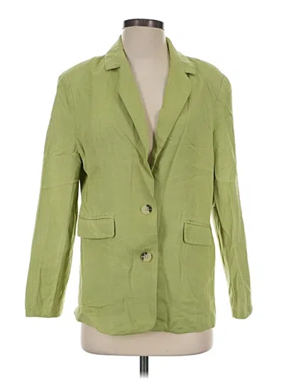 Pre-owned Astr Blazer Jacket In Green