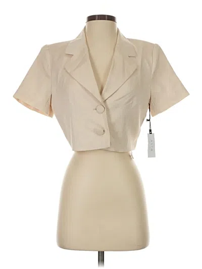 Pre-owned Astr Blazer Jacket In Ivory
