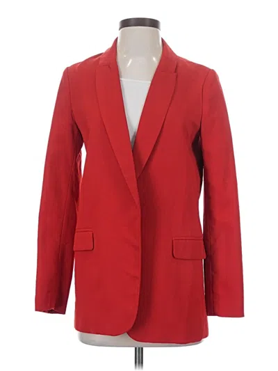Pre-owned Astr Blazer Jacket In Red