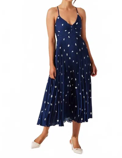 Astr Blythe Dress In Blue