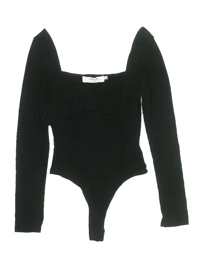 Pre-owned Astr Bodysuit In Black