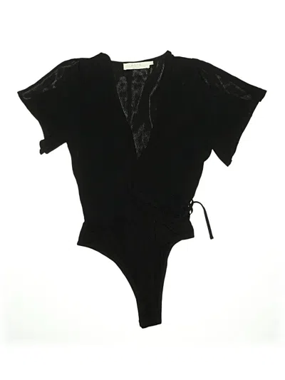 Pre-owned Astr Bodysuit In Black