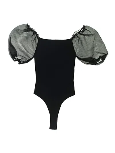 Pre-owned Astr Bodysuit In Black