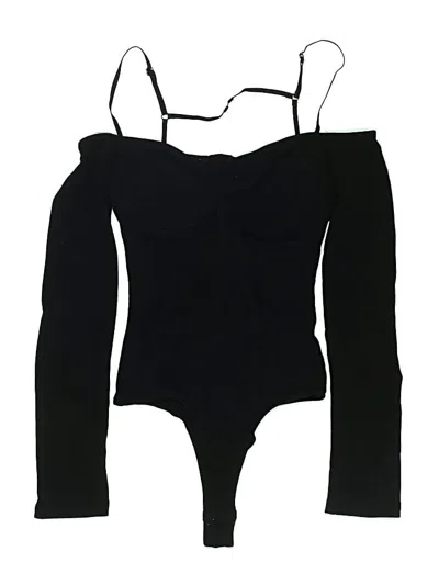 Pre-owned Astr Bodysuit In Black