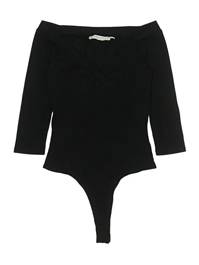 Pre-owned Astr Bodysuit In Black