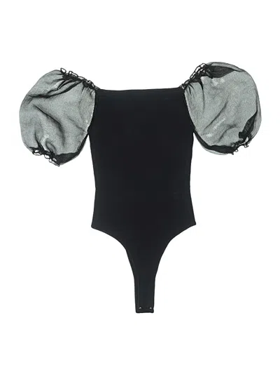 Pre-owned Astr Bodysuit In Black