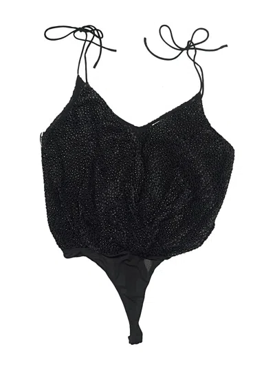 Pre-owned Astr Bodysuit In Black