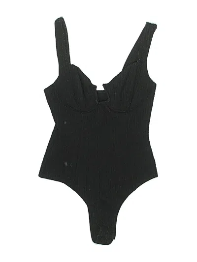 Pre-owned Astr Bodysuit In Black
