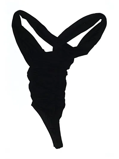 Pre-owned Astr Bodysuit In Black