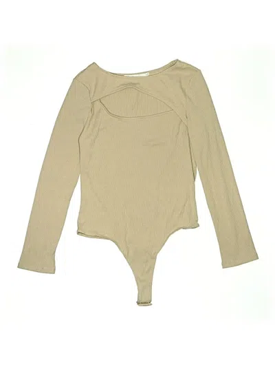 Pre-owned Astr Bodysuit In Brown