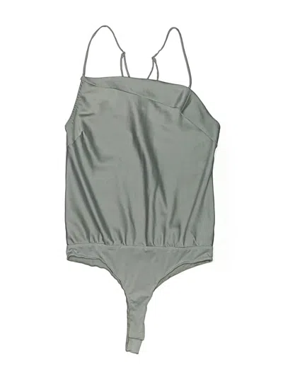Pre-owned Astr Bodysuit In Gray