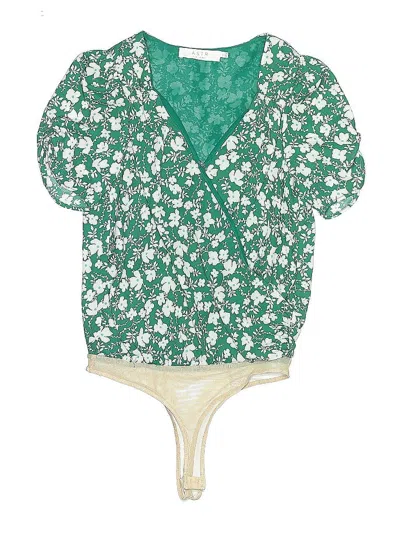 Pre-owned Astr Bodysuit In Green