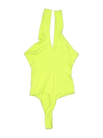 Pre-owned Astr Bodysuit In Green