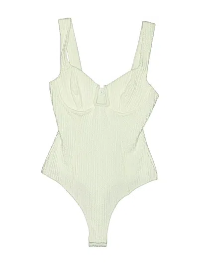 Pre-owned Astr Bodysuit In Green