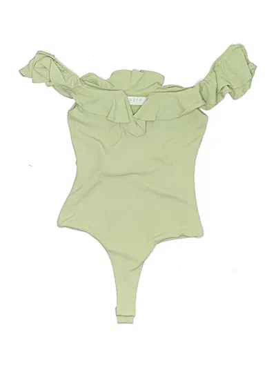 Pre-owned Astr Bodysuit In Green