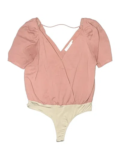 Pre-owned Astr Bodysuit In Pink
