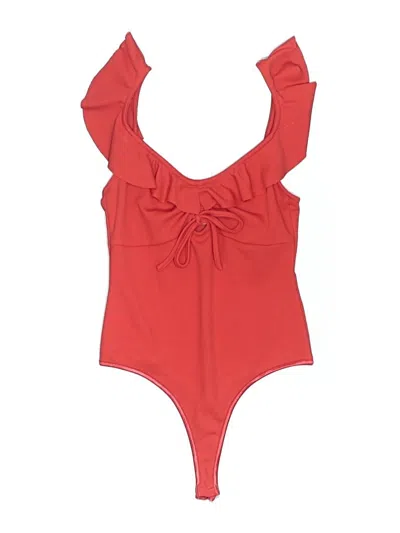 Pre-owned Astr Bodysuit In Red