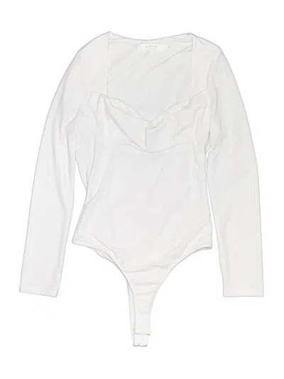 Pre-owned Astr Bodysuit In White