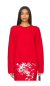 Astr Bowie Sweater In Red