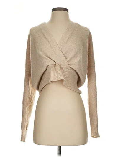 Pre-owned Astr Cardigan Sweater In Brown