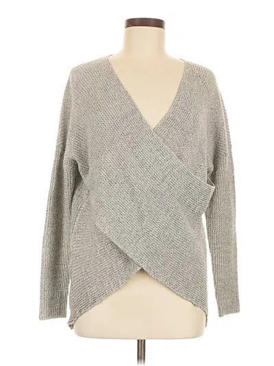 Pre-owned Astr Cardigan Sweater In Gray