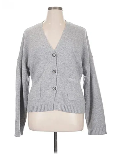 Pre-owned Astr Cardigan Sweater In Gray